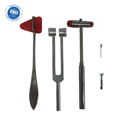 Kit Neuro #2 Martillo Reflejo Taylor + Neurologico Buck Examen Medico Fisico Ogdmve