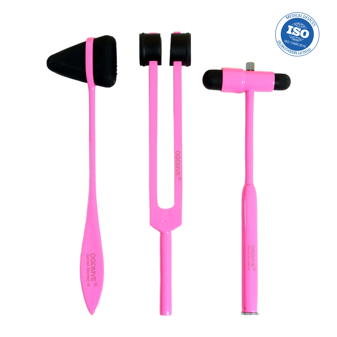 Kit Neuro OG #2 Martillo Reflejo Taylor + Neurologico Buck + Diapason