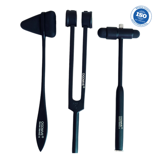 Kit Neuro OG #2 Martillo Reflejo Taylor + Neurologico Buck + Diapason