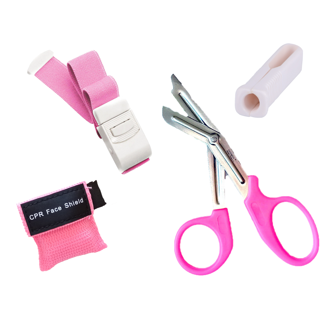 Kit Colors Tens #4 Rcp Abre Ampollas Torniquete Tijera Ogdmve