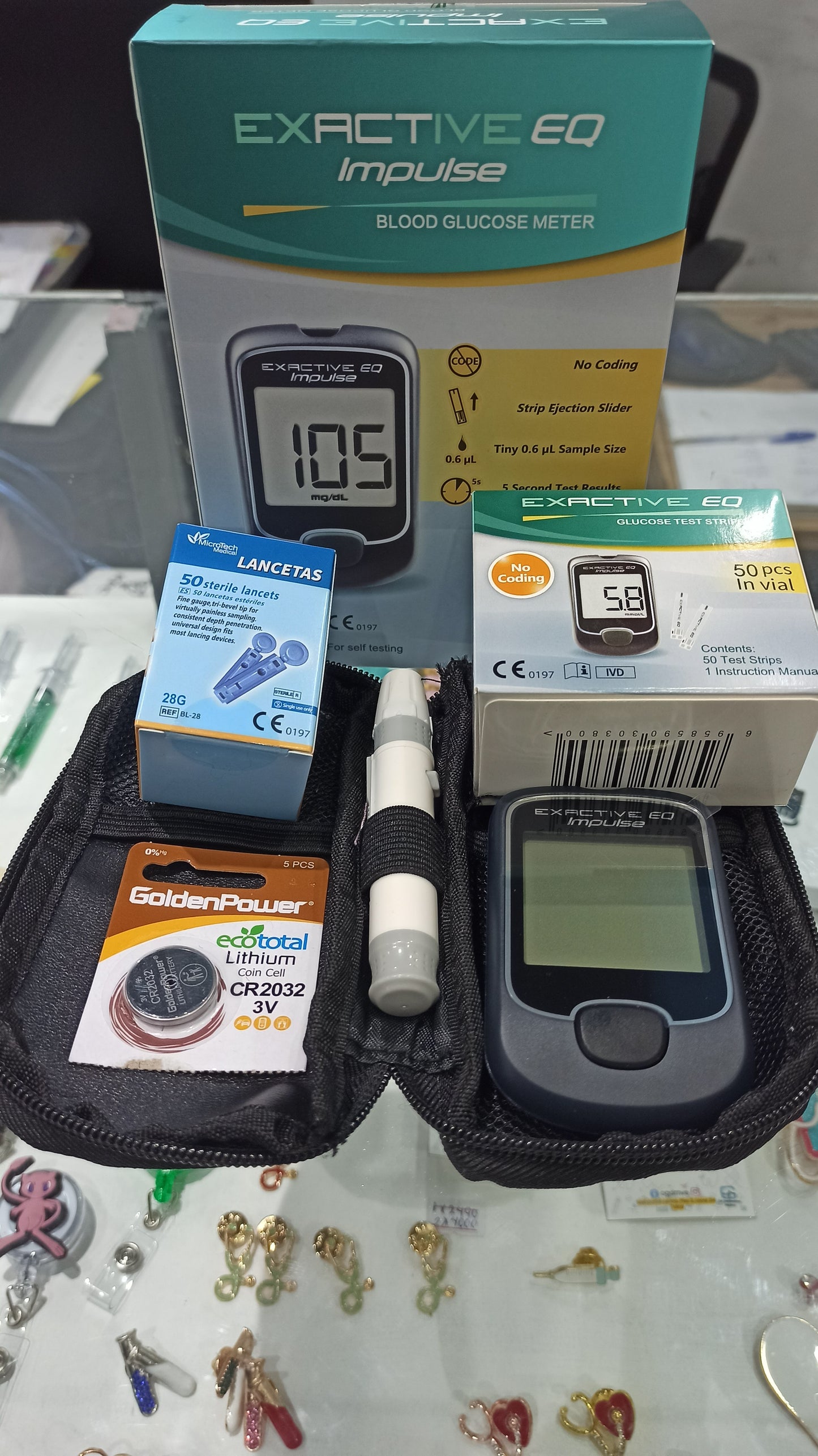 Glucómetro hemoglucotest