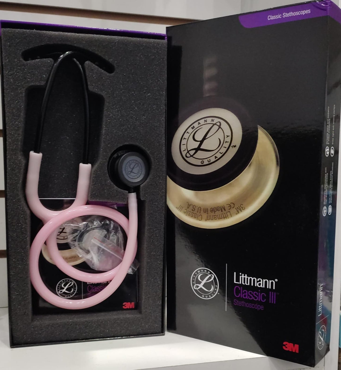 Fonendoscopio Littmann Classic III Rosa Arcoiris