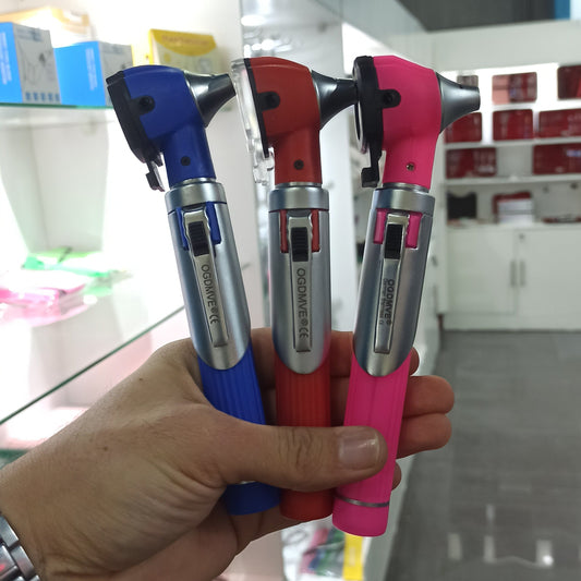 Otoscopio LED Profesional - Kit de Diagnóstico Médico y Veterinario