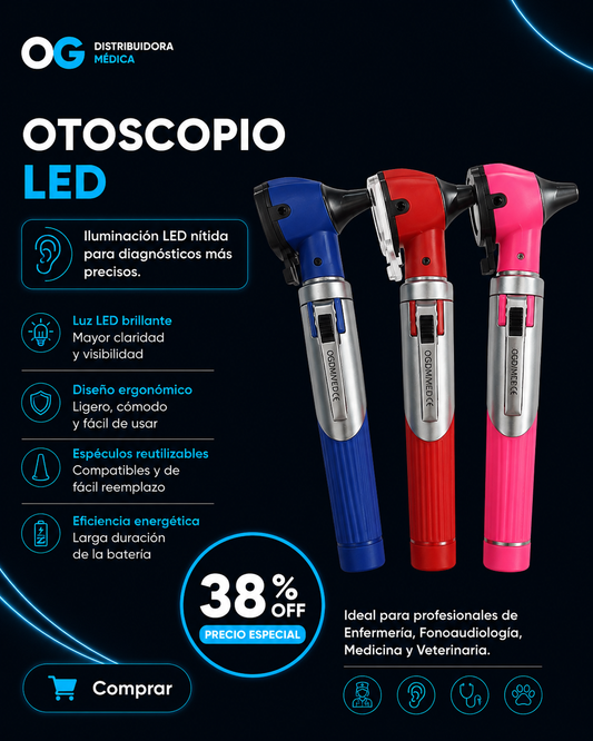 Otoscopio LED Profesional