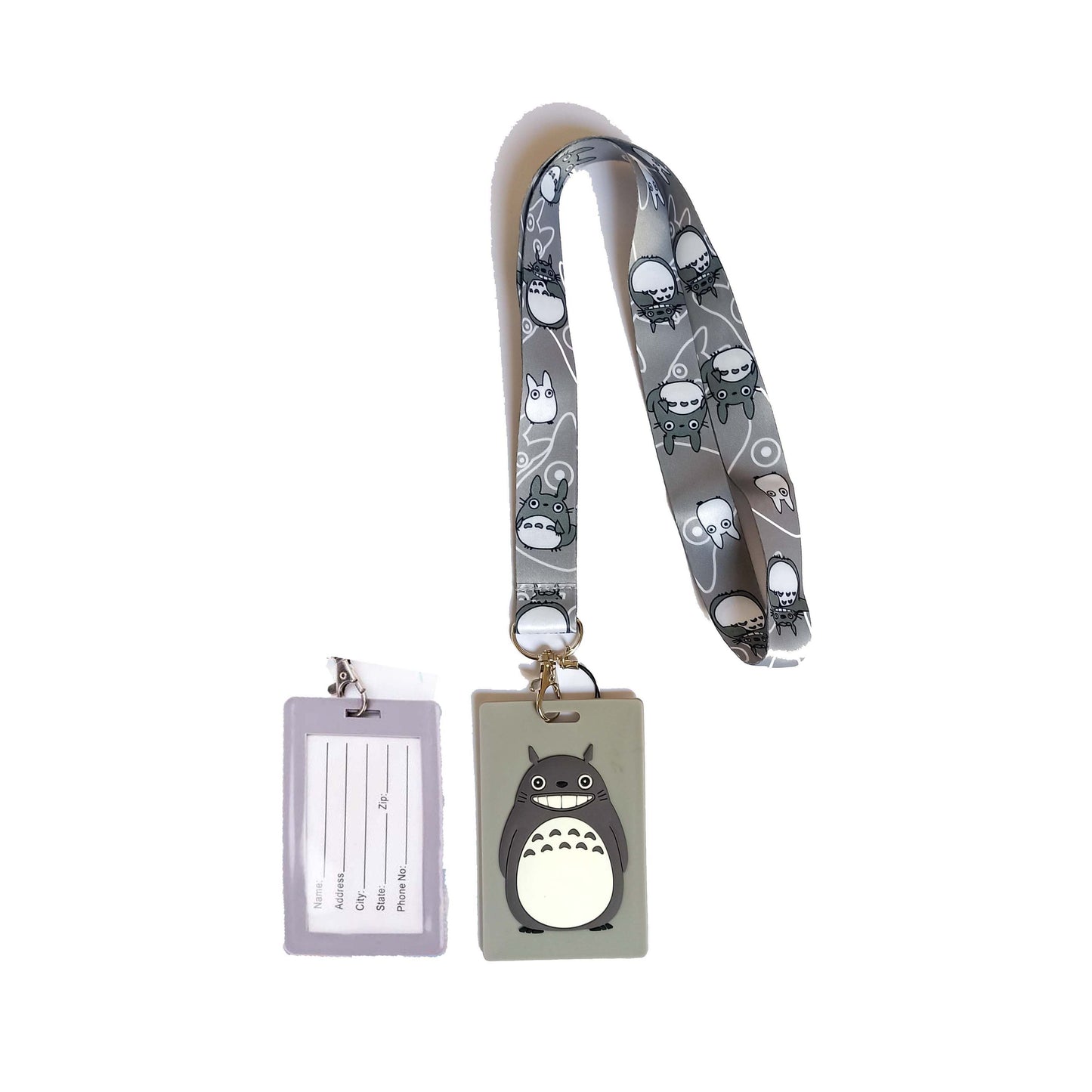 Lanyard + Tarjetero Silicon Medico Veterinario Tens Enfermera Ogdmve