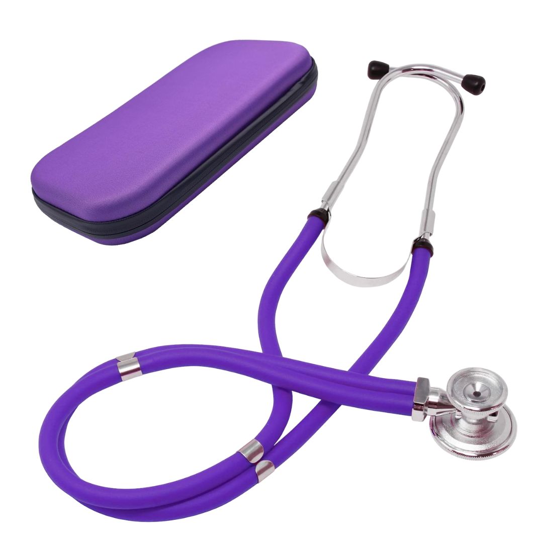 Set Estuche Rigido + Fonendoscopio Estetoscopio Rappaport Ogdmve