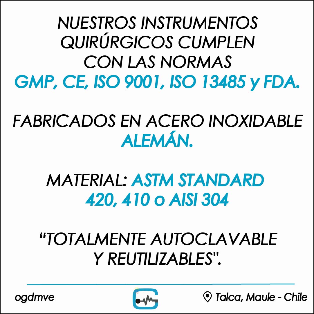 Dilatador Uterino Hegar Acero Inoxidable Ogdmve