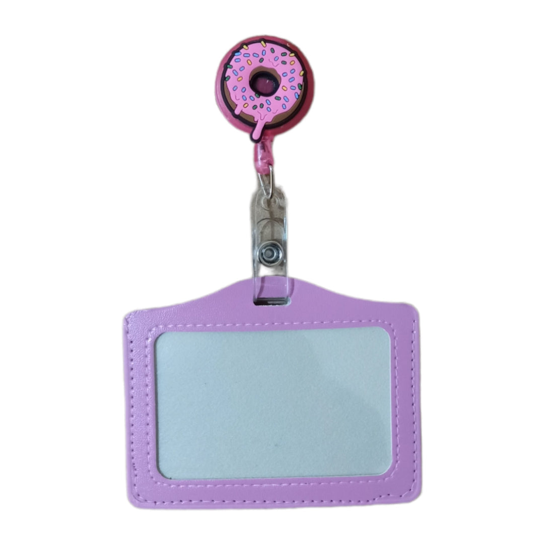 Retractil +Tarjetero Portacredencial Horizontal #1 Ogdmve