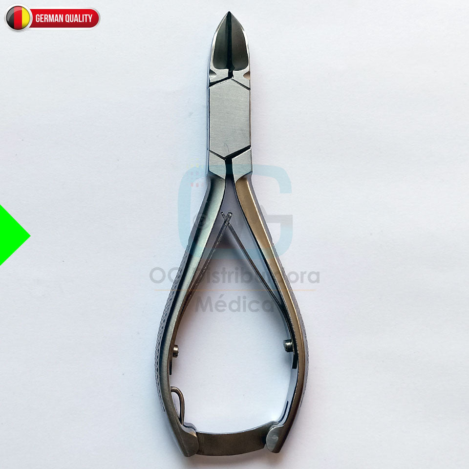 Alicate Curvo 14cm Acero Inoxidable Manicure Pedicure Ogdmve Podologia