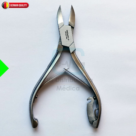 Alicate Curvo 14cm Acero Inoxidable Manicure Pedicure Ogdmve Podologia
