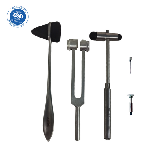 Kit Neuro #2 Martillo Reflejo Taylor + Neurologico Buck Examen Medico Fisico Ogdmve