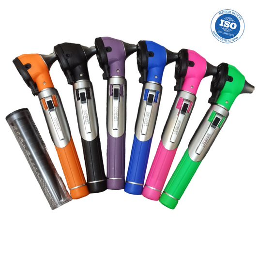 Otoscopio #1 PRO x4 Fibra Optica Fonoaudiologia