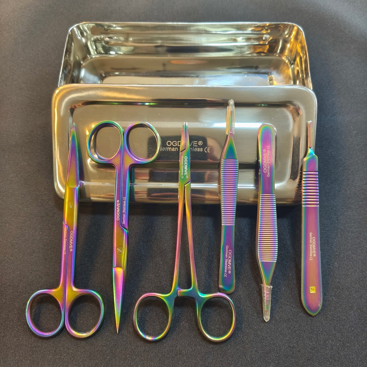Set Sutura Cirugia 7pz Rainbow