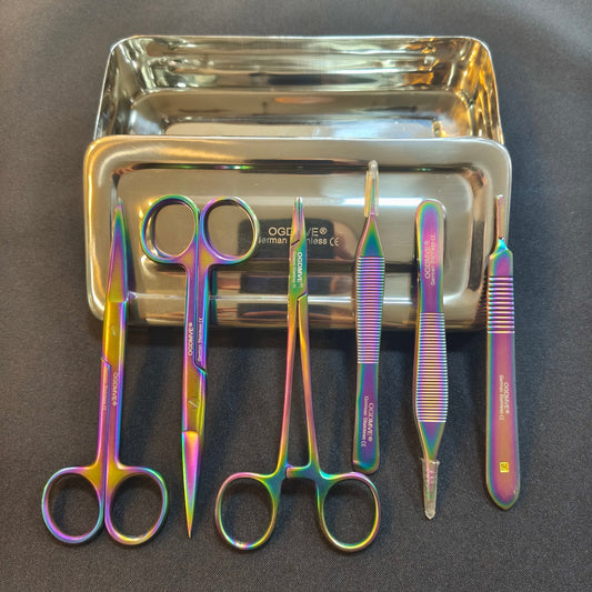 Set Sutura Cirugia 7pz Rainbow