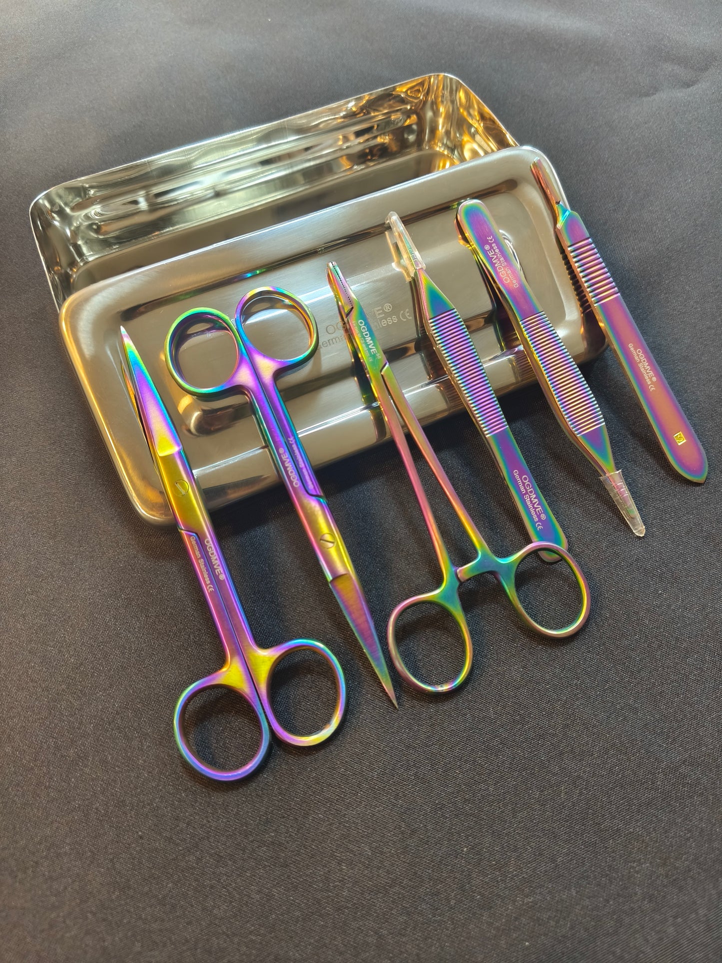 Set Sutura Cirugia 7pz Rainbow