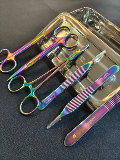 Set Sutura Cirugia 7pz Rainbow