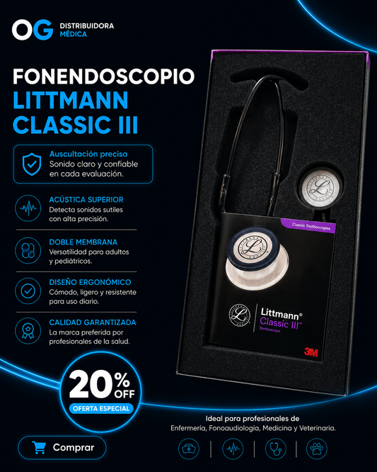 Fonendoscopio Littmann Classic III