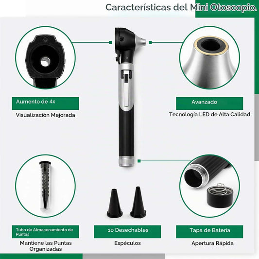 Otoscopio LED Profesional