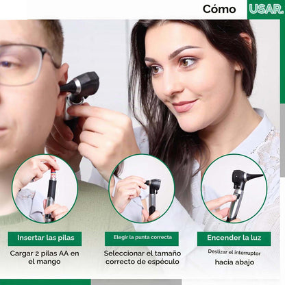 Otoscopio LED Profesional