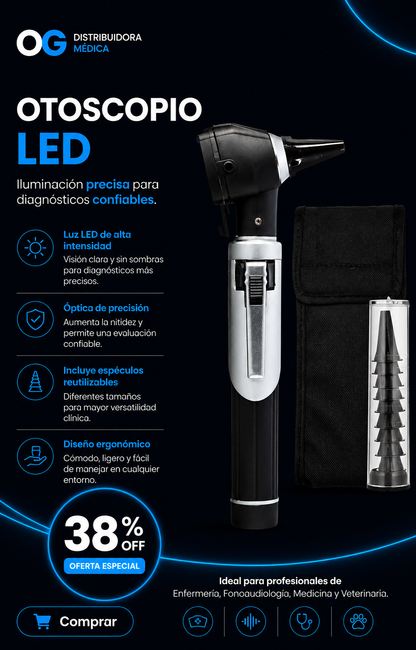 Otoscopio LED Profesional