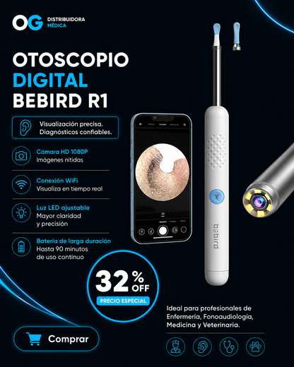 Otoscopio Digital BeBird R1