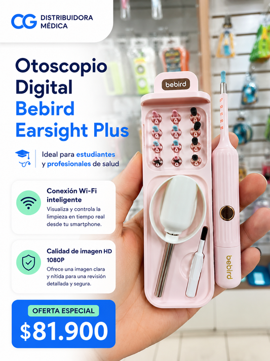 Otoscopio Digital Bebird EarSight Plus