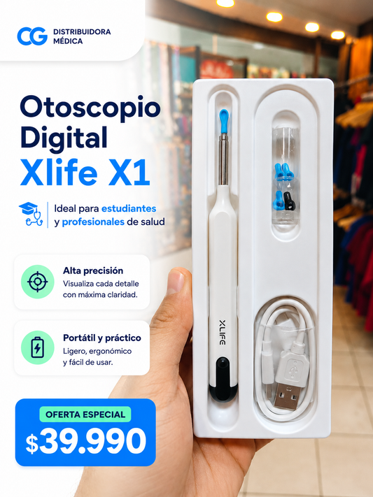 Otoscopio Digital Xlife X1+
