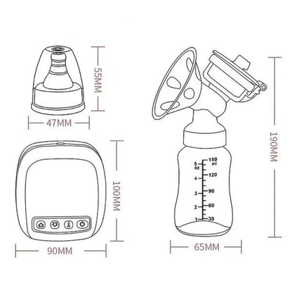 Extractor de leche eléctrico - facil de usar - Libre de Bpa