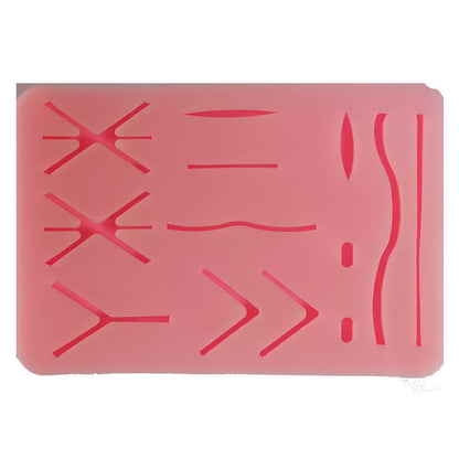 Piel Sintética Para Practica Sutura Cirugia Almohadilla Piel Ogdmve