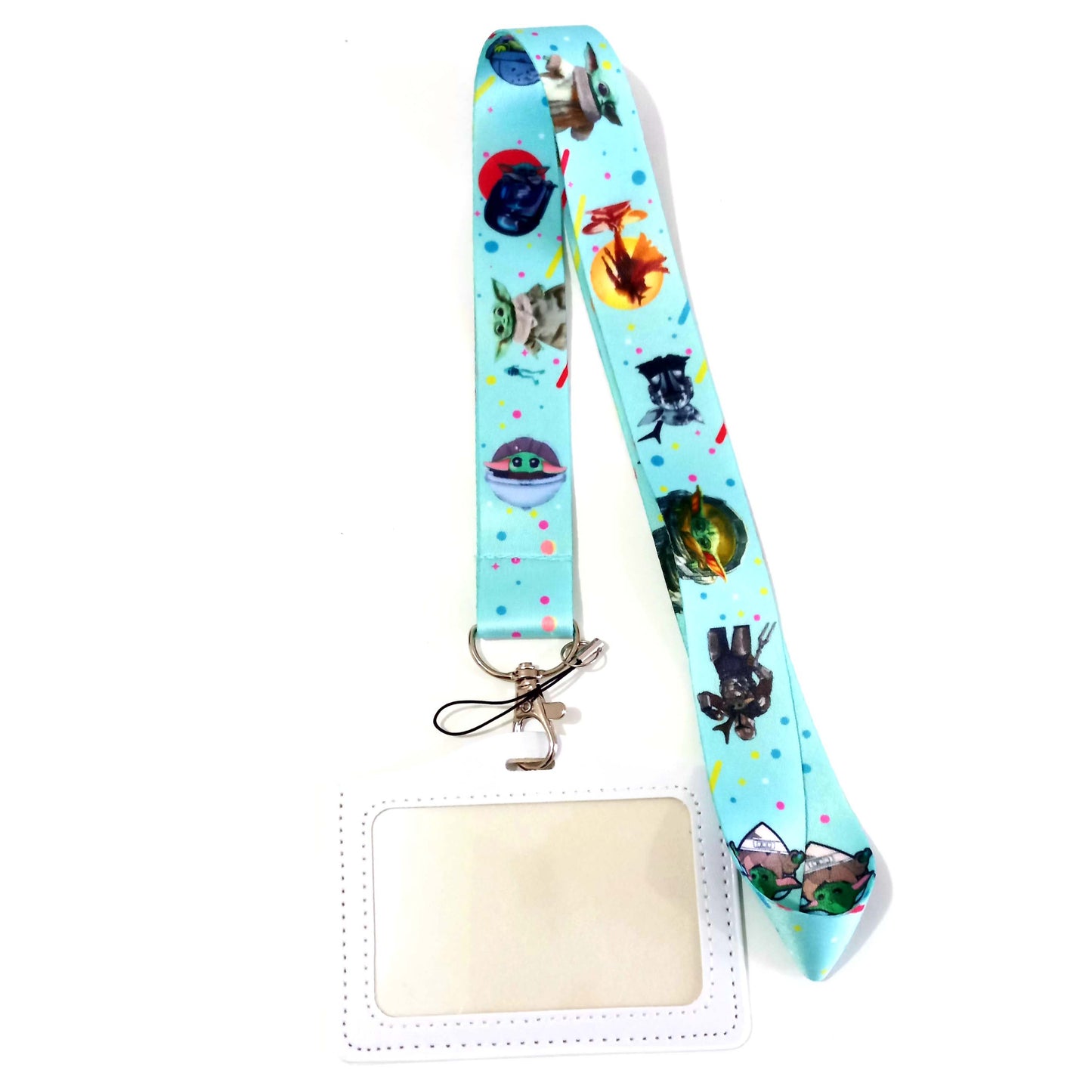 Lanyard + Tarjetero Ecocuero Horizontal Variado3 Medico Veterinario Tens Enfermera Ogdmve