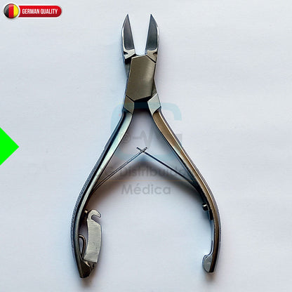 Alicate Curvo 14cm Acero Inoxidable Manicure Pedicure Ogdmve Podologia