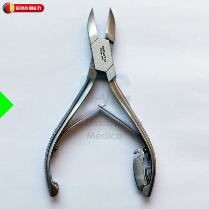 Alicate Curvo 14cm Acero Inoxidable Manicure Pedicure Ogdmve Podologia
